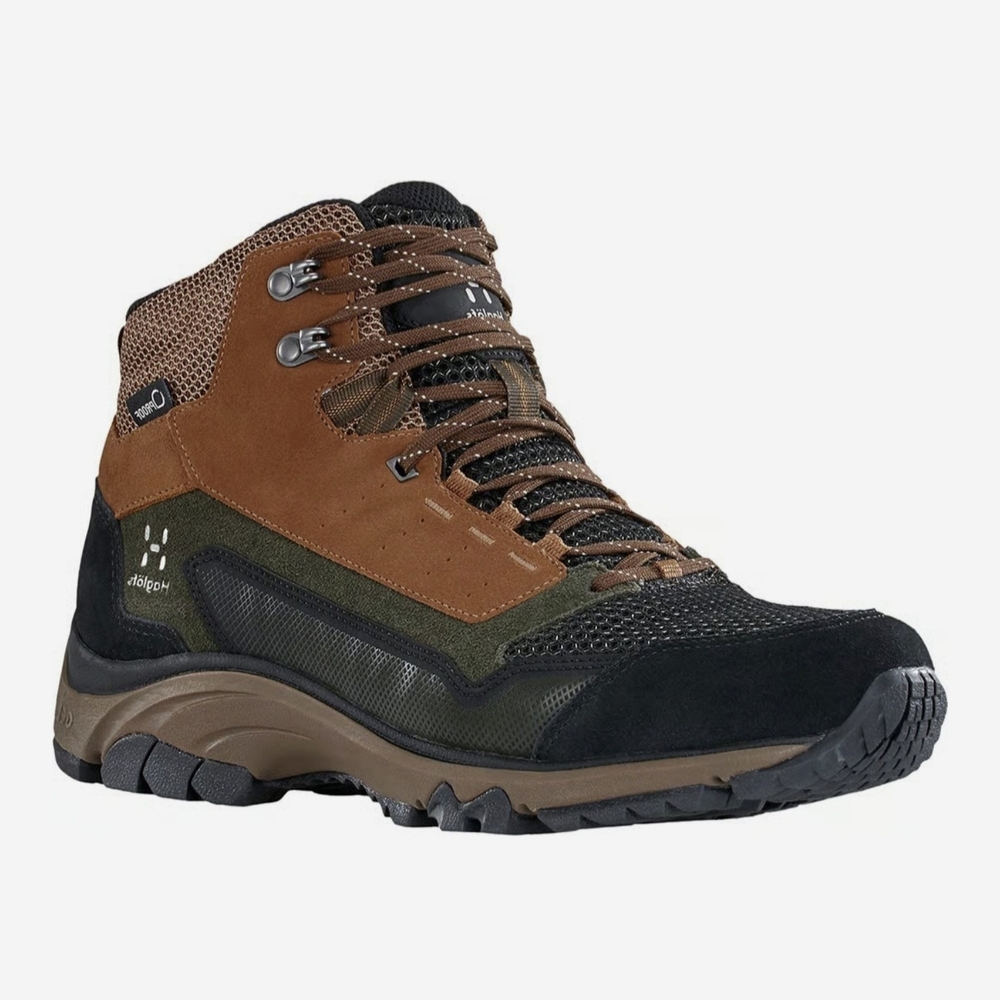 Haglöfs Men's Skuta Mid Proof Eco Boots - Brown/Green